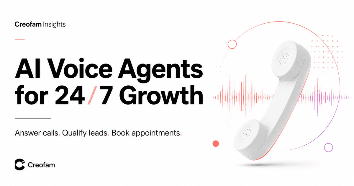 AI Voice Agents: The 24/7 Growth System Modern Businesses Need